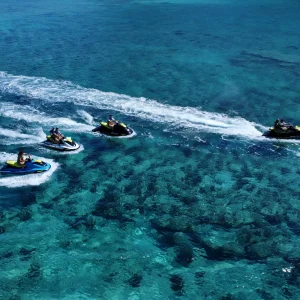 visit balos with a jet ski